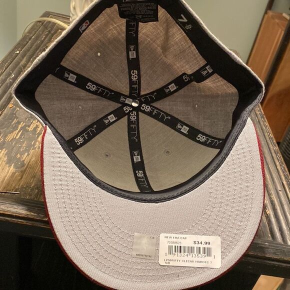 Cleveland Cavaliers Cavs New Era 59fifty 7 5/8 Hat Cap NBA - Picture 5 of 6